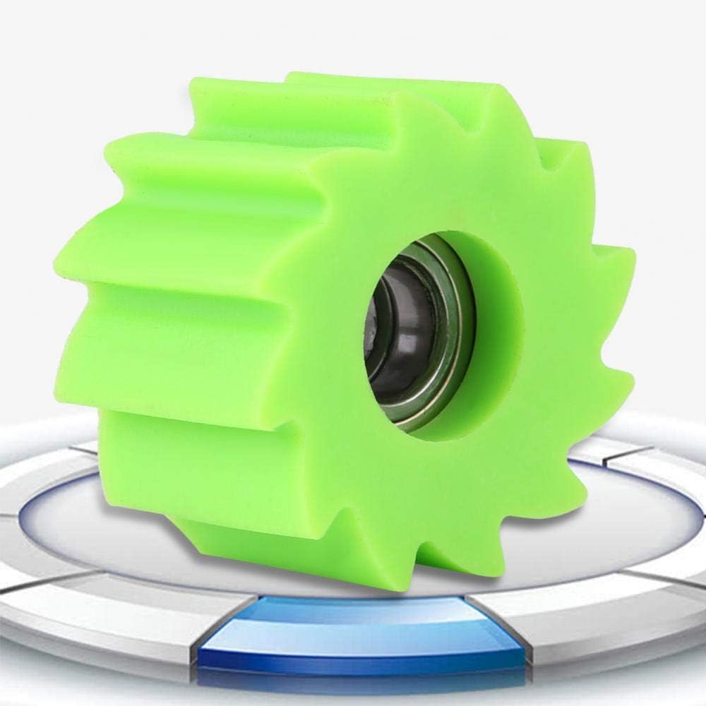 Keenso 8mm Motorcycle Chain Roller Tensioner Pulley Wheel Sprocket for KX250F KX450F Bike 2006-2016 (Green)