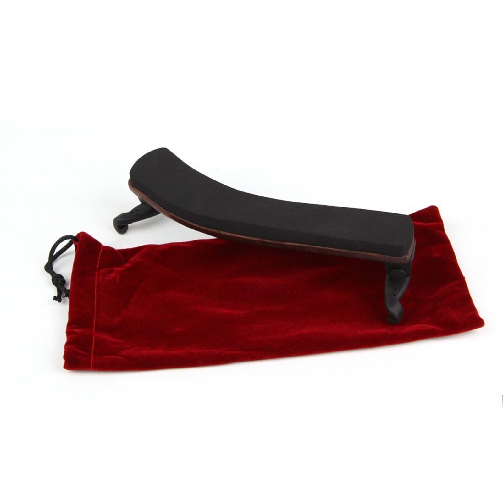 Hombrera para violín Almohadilla Para El Hombro De Violín De Palisandro Reposabrazos Cómoda Ajustable 4/4+3/4 Universal Apto Para Principiantes
