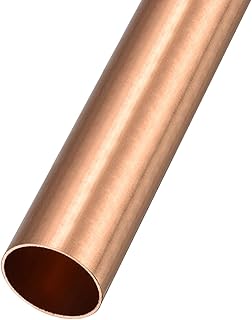 METALLIXITY Copper Tube (29mm OD x 1mm Wall T x 100mm L), Straight Tubing - for Home Furnishing, Machinery, DIY Handicraft