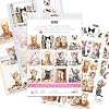 Katy Sue Crafty Kittens Die-Cut Card Topper & Decoupage Collection. 4 Sheets of Kitten & Cat-Themed Card Toppers & 4 Sheets of Die-Cut Decoupage for Card Making Supplies, Scrapbooking & Craft Supplies #1