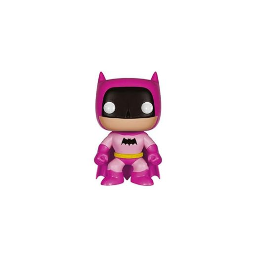 Toy - Pop - Vinyl Figure - Batman - 75Th Anniversary - Pink - Ee Exclusive (Dc Comics)