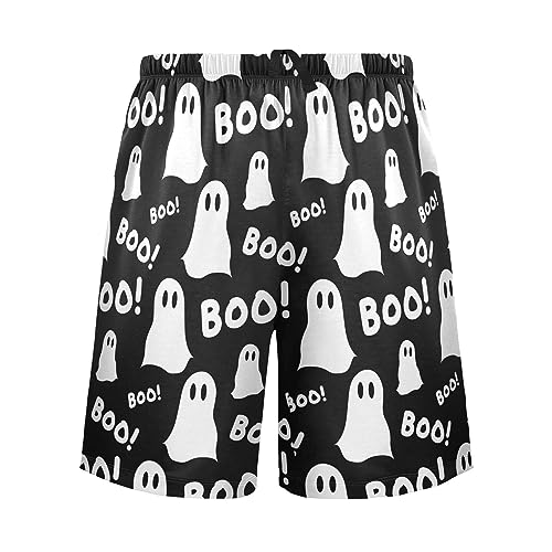 Ollabaky Pajama Shorts Mens Pajama Bottoms Men's Lounge Sleep Shorts with Pockets2