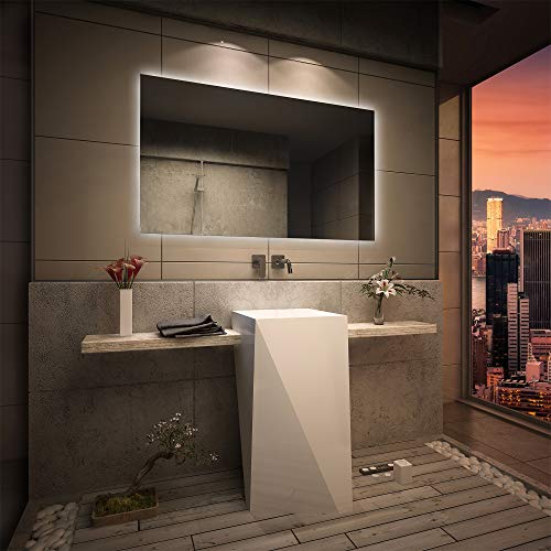 Backlit LED Illuminated Bathroom Mirror