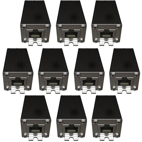 Tupavco Ethernet Surge Protector (10 Pack) 2.5 Gigabit High PoE++ Class 8 150W TP325x10