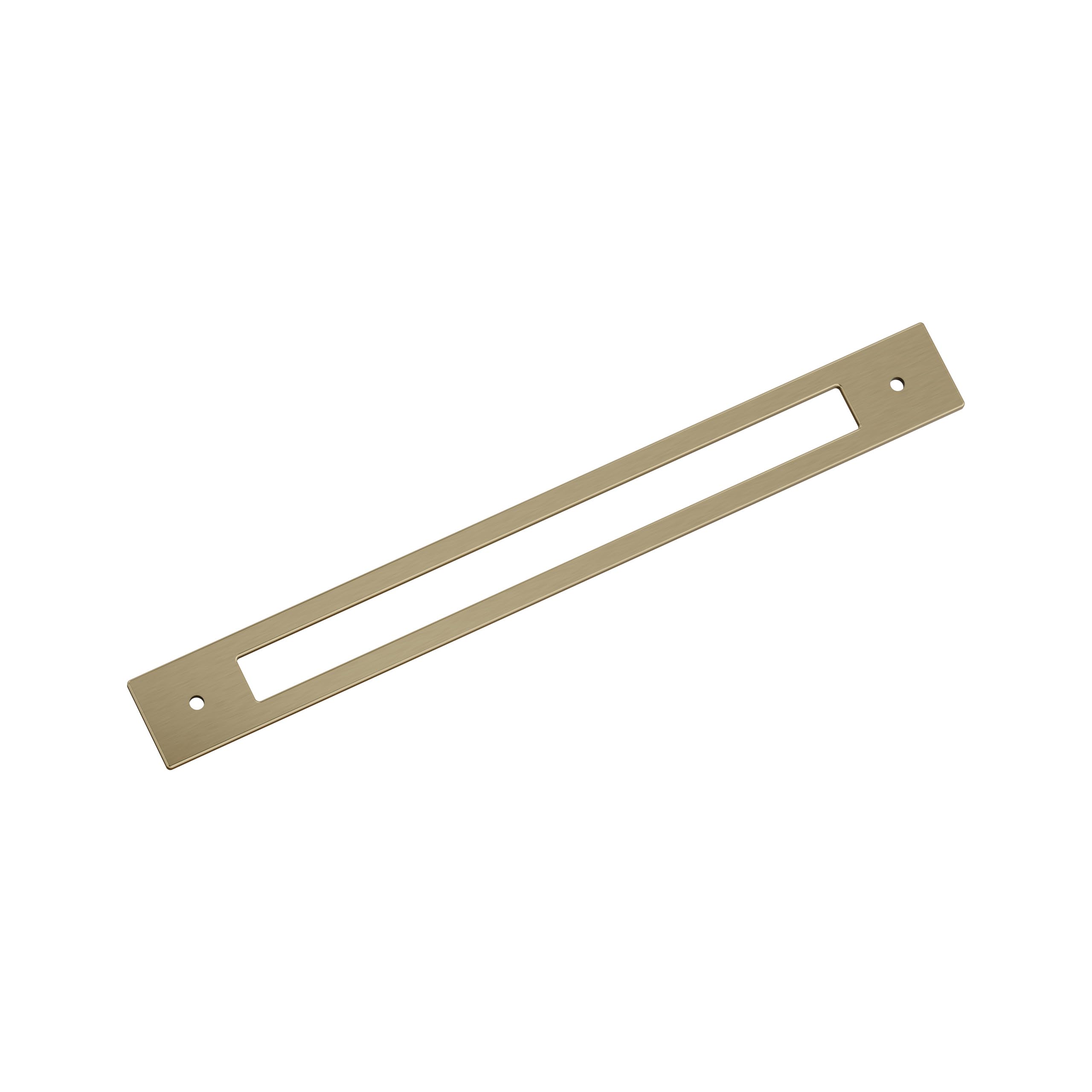 Amerock Medora 10-1/16" Golden Champagne Backplate
