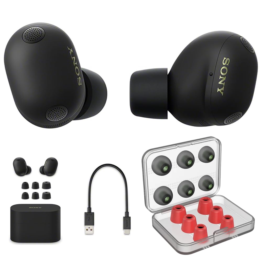 Sony WF-1000XM6 The Best Truly Wireless Noise Cancelling Earbuds (2026 Model), Bluetooth in-Ear Headphones Studio-Quality Sound Up to 24hr Battery,