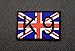 K9 UK Flag 3D PVC Morale Patch - Full Colour Union Jack British Patriot