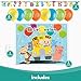 Unique Cocomelon Birthday Decorations - Bundle with Plastic Cocomelon Backdrop, Banner, Balloons and Checklist - Party Decorations and Supplies