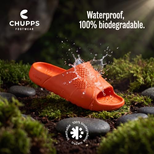 Image of CHUPPS Chupster Men's Orthopedic Slippers | Soft Cushioned Footbed | Lightweight Flip Flops | Anti-Skid Sole | Comfortable Daily Wear Chappals