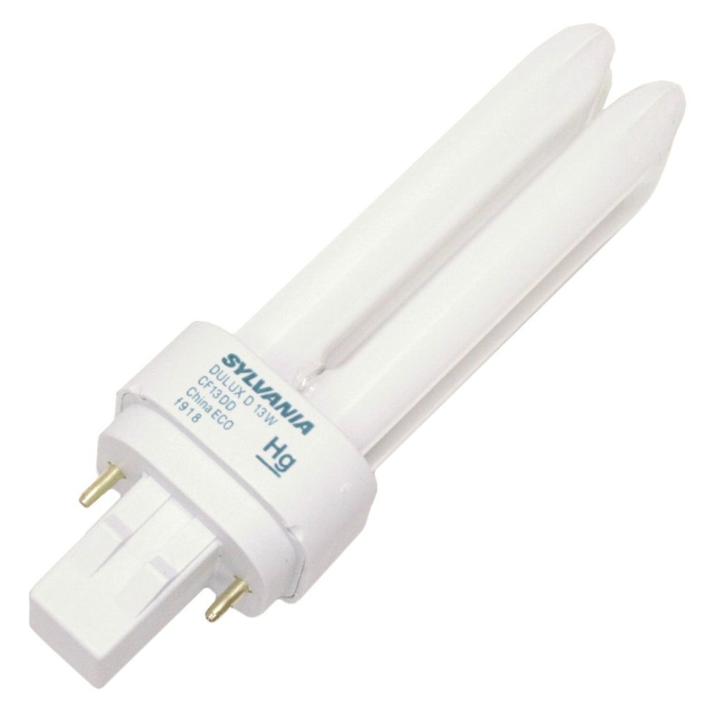CF13DD 13W LAMP Cool White | Double Tube, GX23-2 Base, 13 Watt