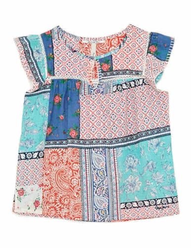 Top imprimé multicolore style Susan de Pepe Jeans - Vêtement fille 10 ans