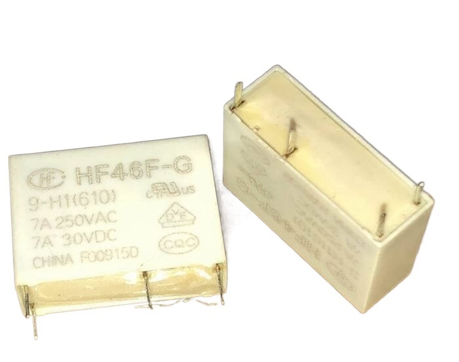 AQHYEBNSR New HF46F 5-HS1/12-HS1/12-HS1T/24-H1/24-H1T ; HF46F-G 5-HS1TGF/9-H1 Relay 4pins(HF46F-G 9-H1(610))
