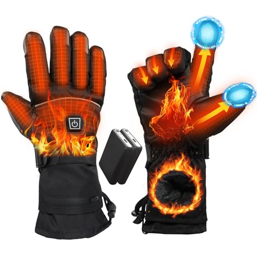 Minthouz Heated Gloves 5000mAh Touchscreen Waterproof