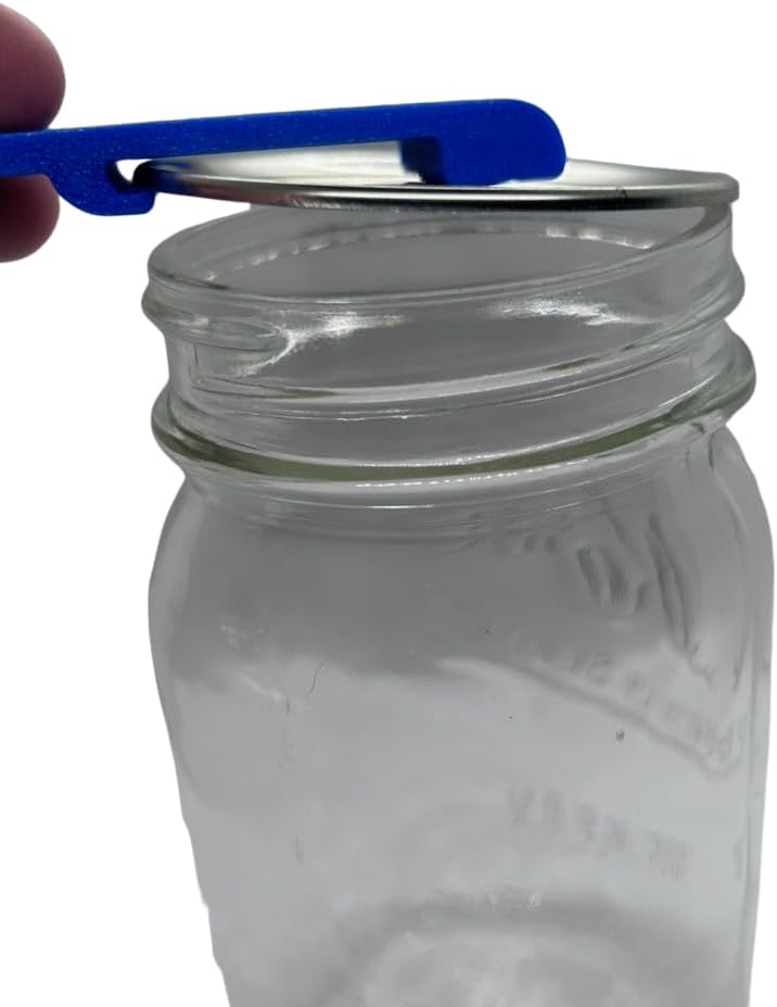 Canning and Mason Jar Opener, Easy Release Vacuum Seal for all lids magnetic (Yellow)