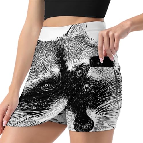 Jupe short de golf avec poche pratique pour femme active