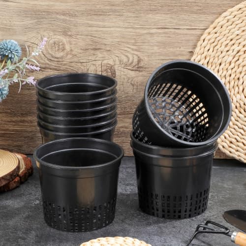 Macetas hidropónicas para cultivo sin suelo en balcón juego de 10 unidades de plástico 7