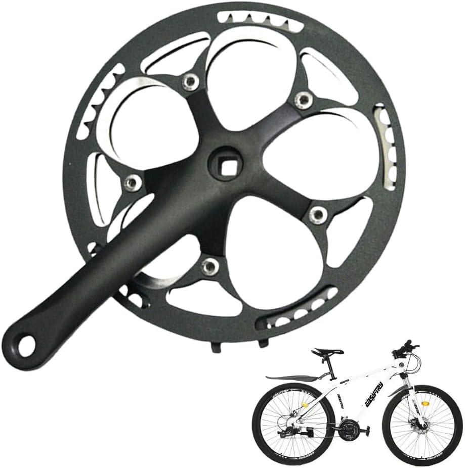 アルミコッタレスクランクセット 花菱ギヤ製作所 ギヤクランク 【通販モノタロウ】 多機能サイクリングクランクプラーペダルレンチ折りたたみ自転車用プロバイククランク軽量自転車クランクセット