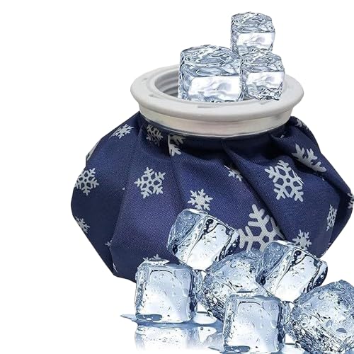 C-MART CREATION Hot and Cold Ice Pack Bag for Pain Relief Cold Water Bag for Pain Relief, Injuries and Cold Therapy Comes with Leak-free Closure Bag Ideal for Men and Women Multicolor