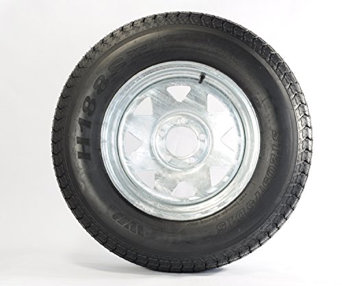 205/75D14 Trailer Tire (205/75D14 Trailer Tire - Galvanized Rim)