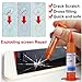 Fix Cracked Cell Phone Screen Glue,Liquid Optical Clear Adhesive Glue,Glass Repair UV Glues,Phone Screens Frame Warping Screens Repair,Touch Screen Repair Glues,for All Smartphone Touch Screen Repair