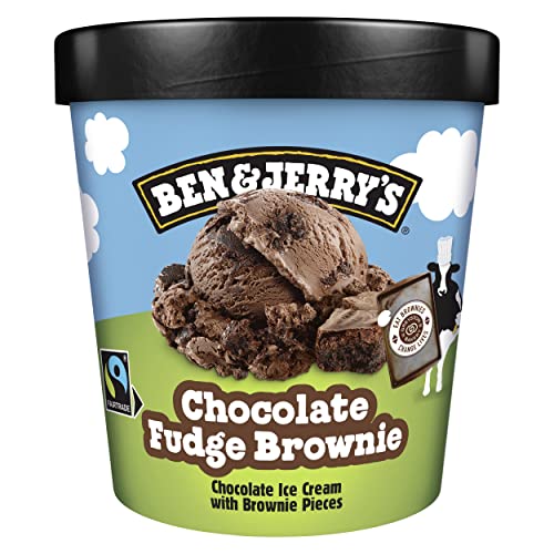 Ben & Jerry's Chocolate Fudge Brownie Ice Cream Tub 465ml