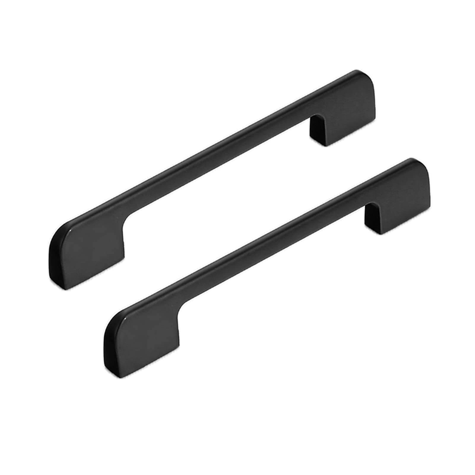 Niusabou One Color Bow Pulls Door Handles, Aluminum Cabinet Handles For Kitchen Bathroom, Hole Distances 96-960Mm(Hole Distance 128Mm)
