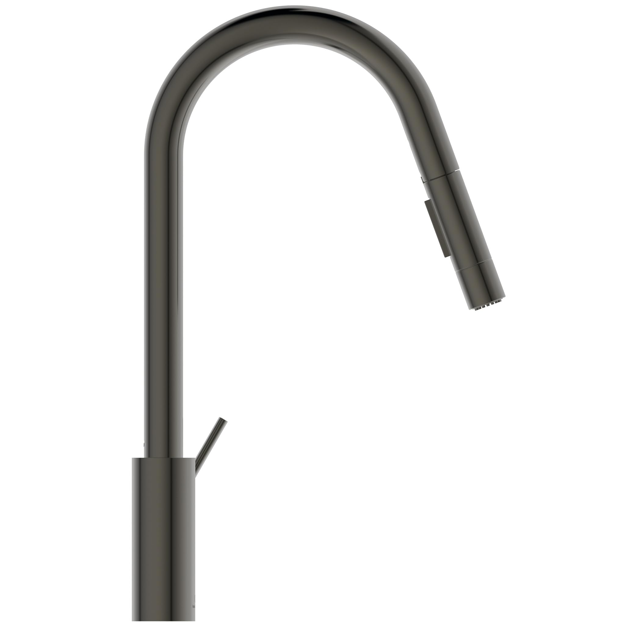 Ideal Standard - Smak jednouchwytowa bateria zlewozmywakowa do zlewu kuchennego, wysoka rura wylewkowa z dwufunkcyjną wylewką obrotową i wyciąganą, magnetic szary
