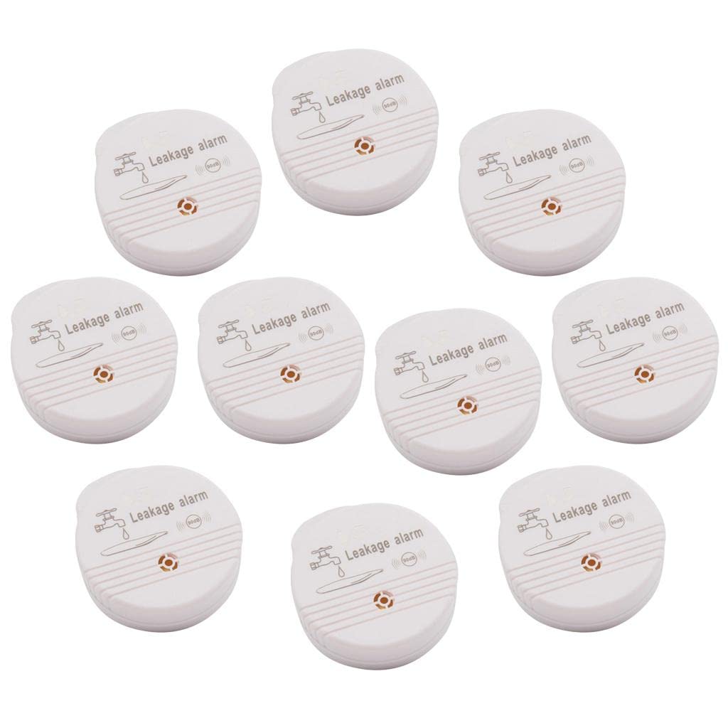 Merishopp 10x Battery Power Water Alarm Home Security Water Leakage Sensor Detector-image-25