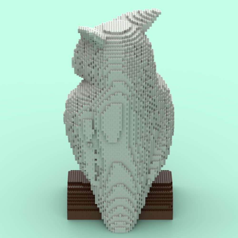 ZITIANYOUBUILD A Large Owl Sculpture for Collection 5600