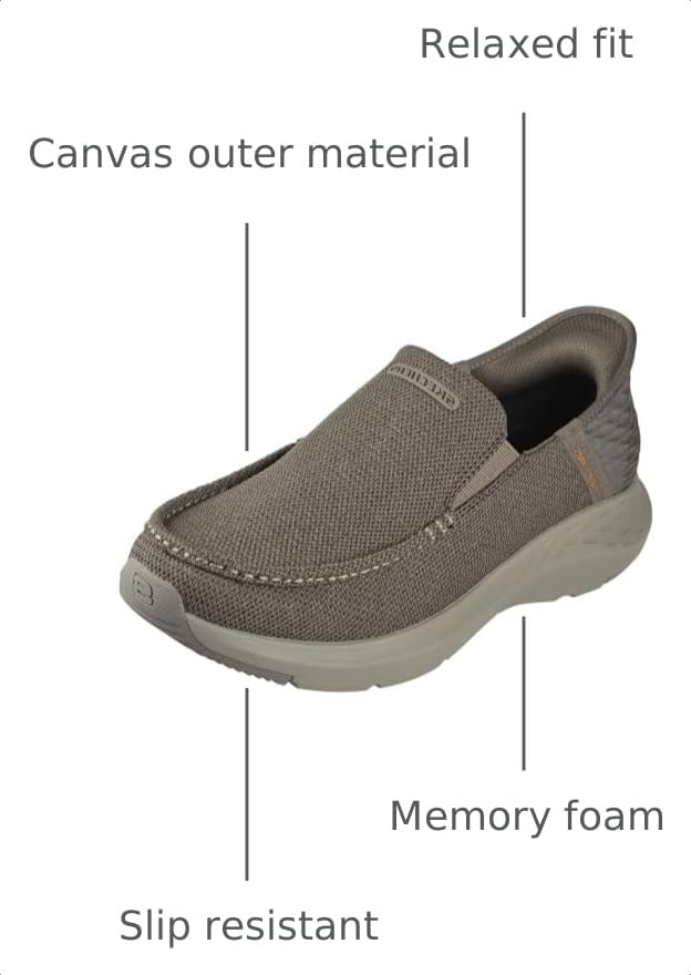 Image of Skechers Men's Expected 2.0 - Arago Slip on Canvas