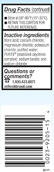 Refresh Liquigel Lubricant Eye Drops Soothing Gel - 0.5 fl oz, Pack of 5