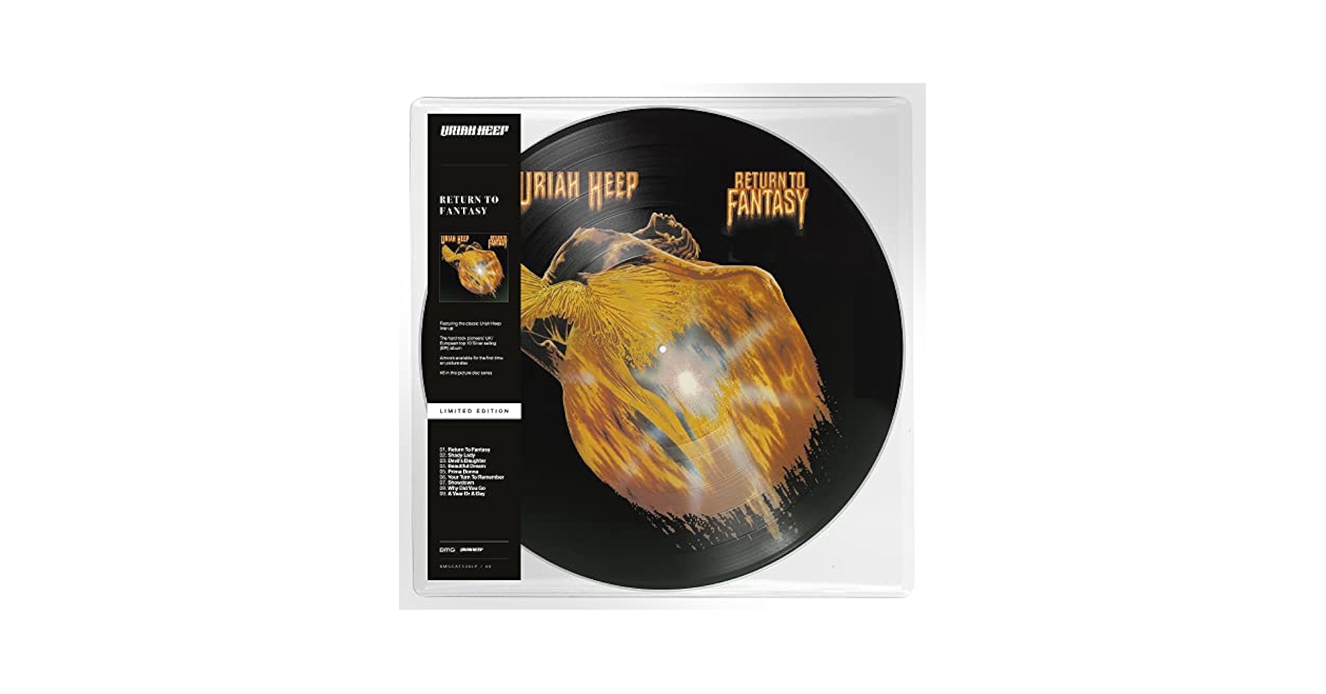 その他 LP Uriah Heep Return To Fantasy VIP4164 BRONZE /00260 Uriah Heep – Return To Fantasy – CD (Expanded, Album, Deluxe