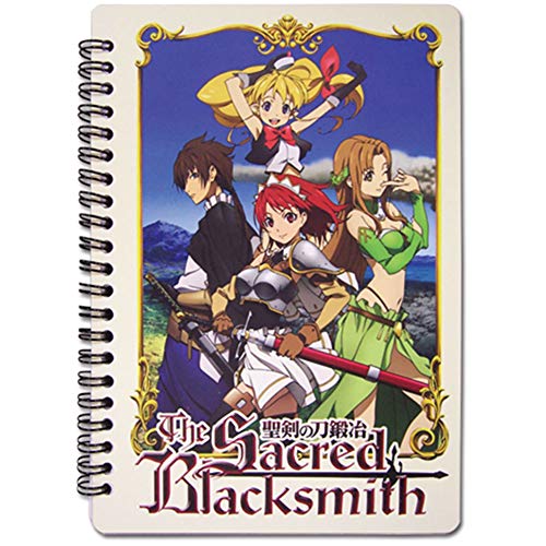 Carnet Sacred Blacksmith cadeau de collection original pour amateur d'anime
