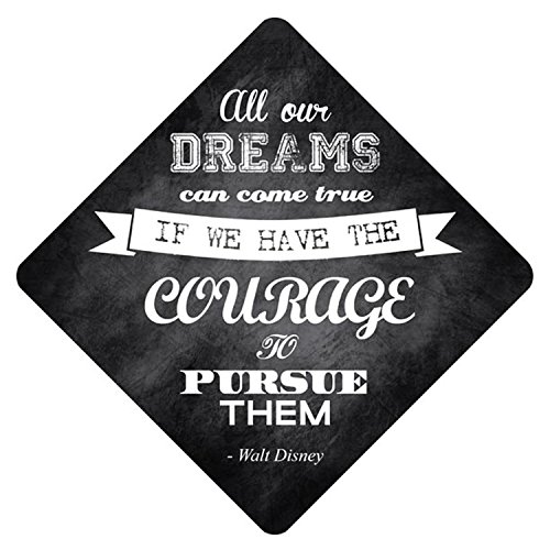 Pursue Your Dreams Grad Cap Topper, Grad Cap Decorations #TOP1