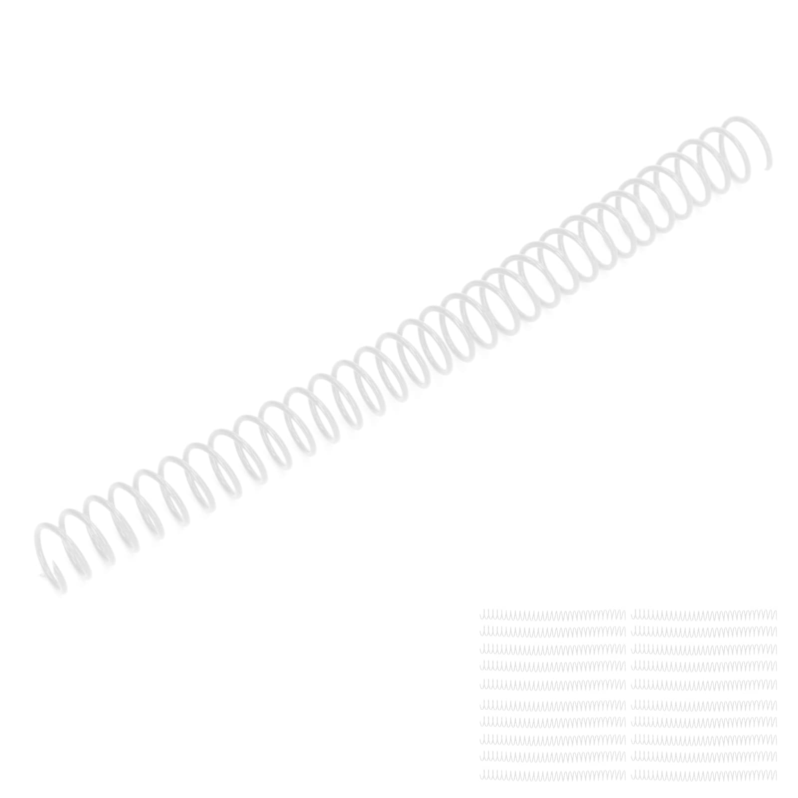 Bobines de reliure spirale pour cahiers de cours et carnets de notes créatifs A4 et A5