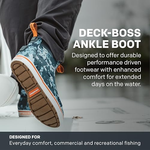 Image of Grundens Men's DECK-BOSS Ankle Boot | Durable, Waterproof