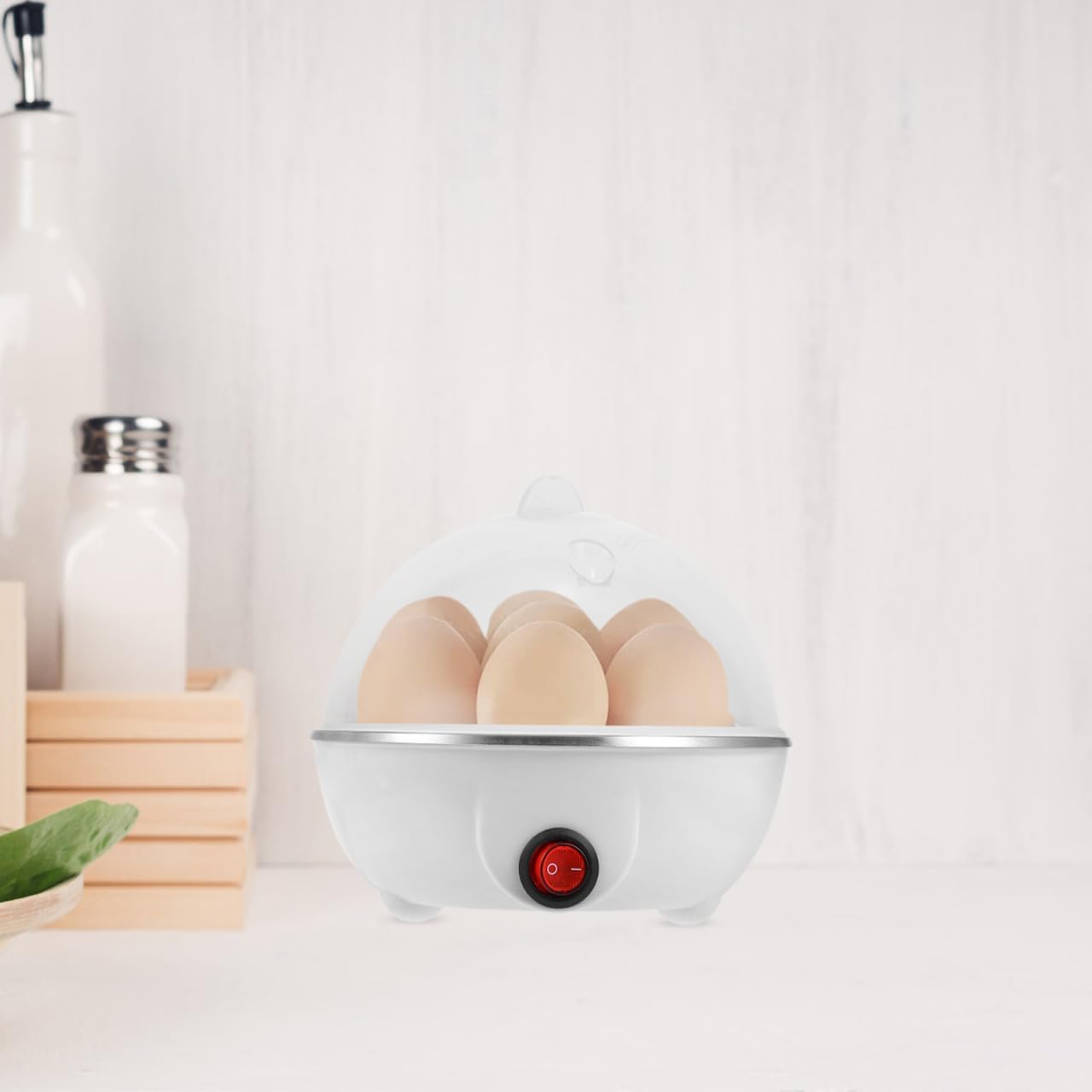 SHOWERORO Egg Cooker Lid Replacement Clear Heat-Resistant Plastic Steamer Cover 6.02In Fits Various Pots Easy to Clean Tight Seal Prevents Steam Leakage Preserves Egg Flavor