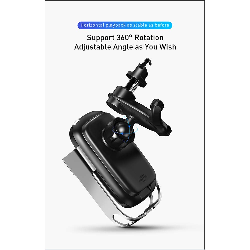 Yanghao Quick Charge Caricabatteria da Auto, 10W per Wireless Car Charger, iPhone Caricatore astuto infrarosso Veloce Ricarica Car Phone