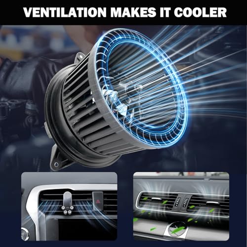 Image of 700105 AC Heater Blower Motor Fan Assembly Fit for Ford Focus 2000-2007, for Ford Transit Connect 2010-2013 YS4Z19805AB