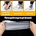 8 Pairs Shoe Covers Disposable Non-Slip Boot Covers Plastic Waterproof Shoe Protectors Cover Fits All Sizes of Shoes for Men and Women Rain Outdoor Indoors Overshoes House Cleaning (Transparent)