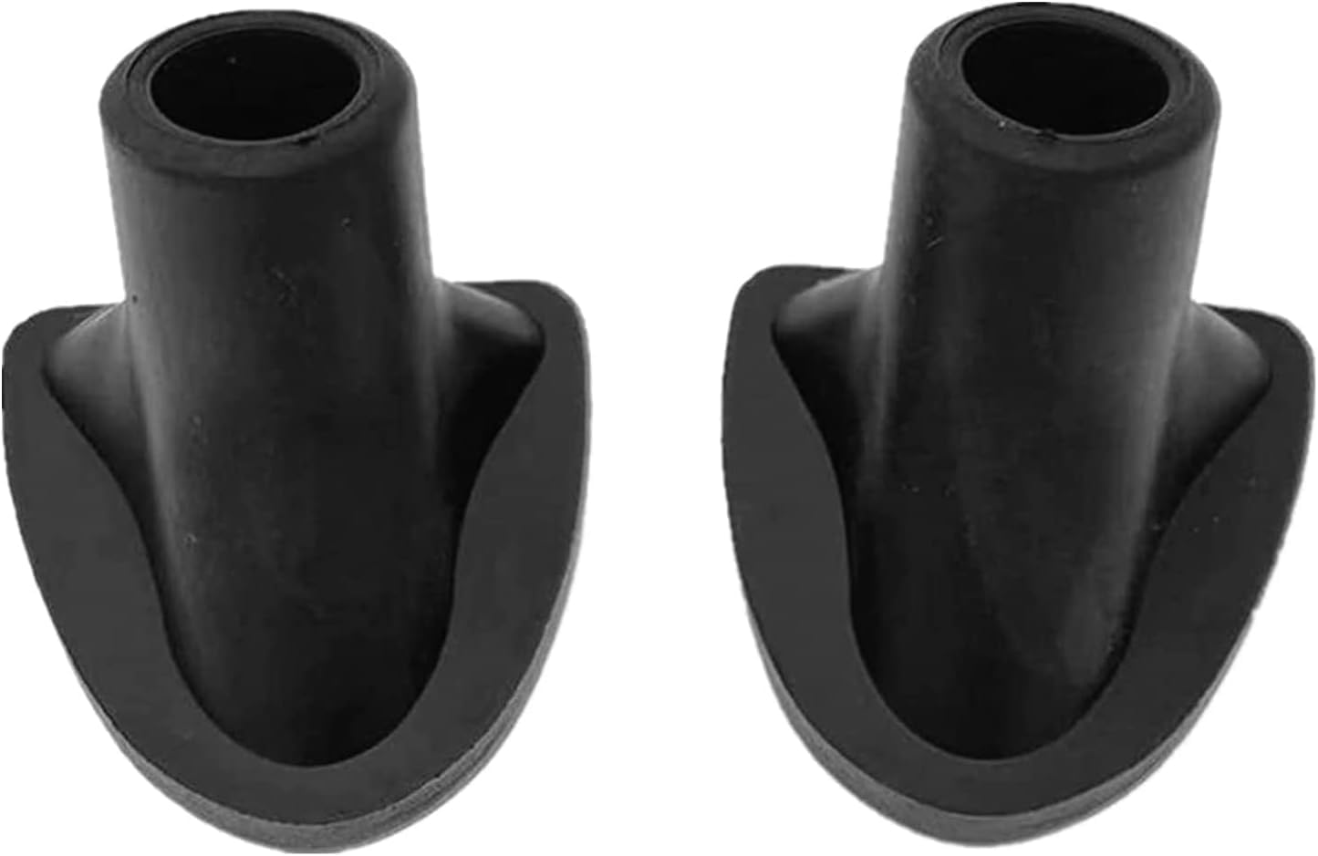 Aupll Replacement Black Golf Bag Stand Feet, Wear-Resistent Golf Bag Rubber Feet Replacement, Necessary Golf Club Bag Accessories Strong Grip, Easy to