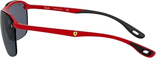 Miniatura 4 de Ray-Ban Rb4302m Scuderia Ferrari Collection - Gafas de sol cuadradas para hombre