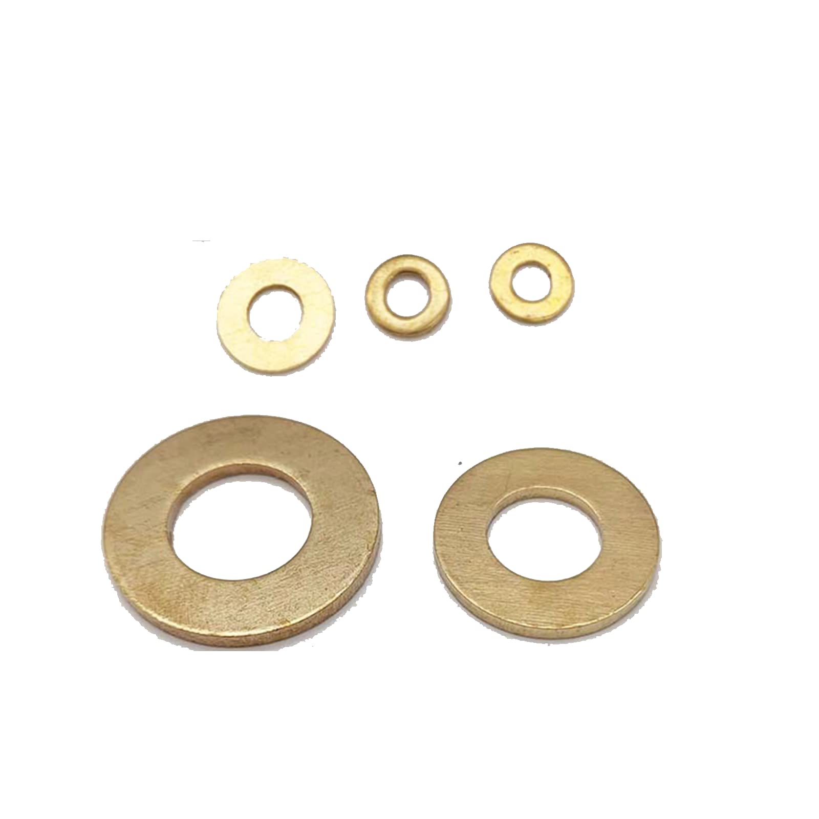 Vokowin 180pcs Brass Washers, Flat Washer - Image 4