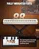 Casio Privia PX-760 Review : Key Feature and In-Depth Review 36 Donner DEP-20 Lite Beginner Digital Piano 88 Key Weighted Full Size Keyboard, Portable Electric Piano Set with Stand, Sustain Pedal, Keyboard Stickers for Beginners Adults, White #1