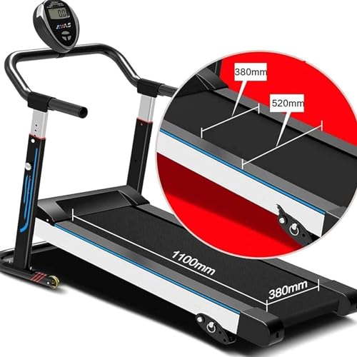 Image of Folding Treadmil Mechanical Treadmill Walking Jogging Machine Folding Shock Running Home Gym Workout Fitness Under Desk Treadmills 160kg