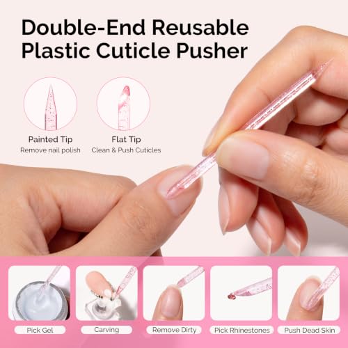 Image of MelodySusie 38PCS All-in-One Press On Nail Tool Kit for Manicure Prep