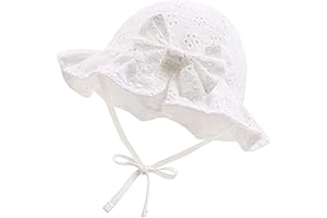 Cotton Breathable Summer Infant Hat For Girls 3-6