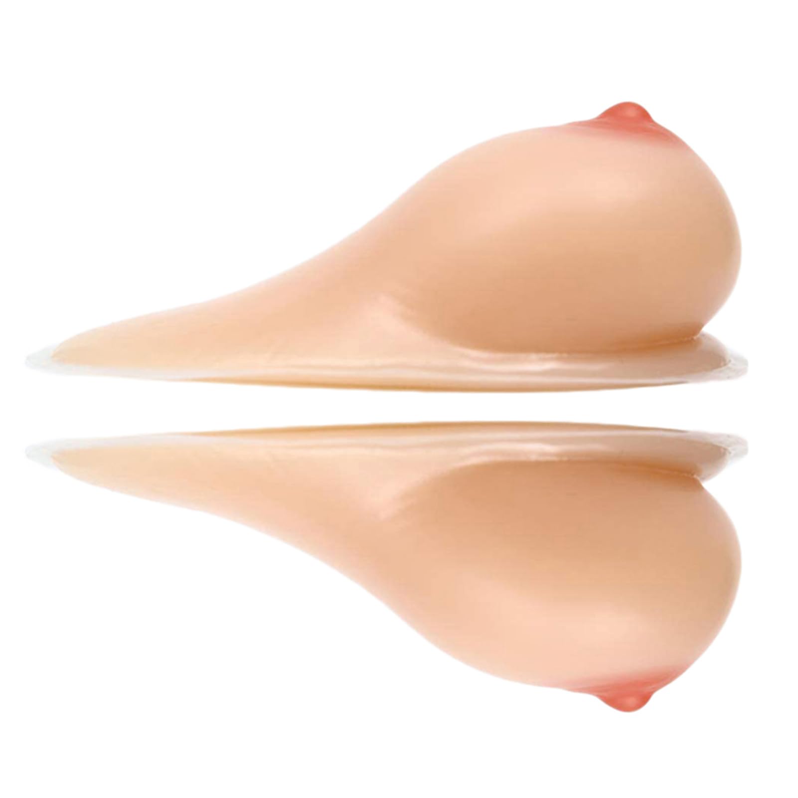 Forme Mammarie in Silicone, 120 G di Tette Finte a Forma di Goccia, Inserto Riutilizzabile per Rinforzare il Reggiseno, Seno Protesico per Transgender, Mastectomia, un Pezzo