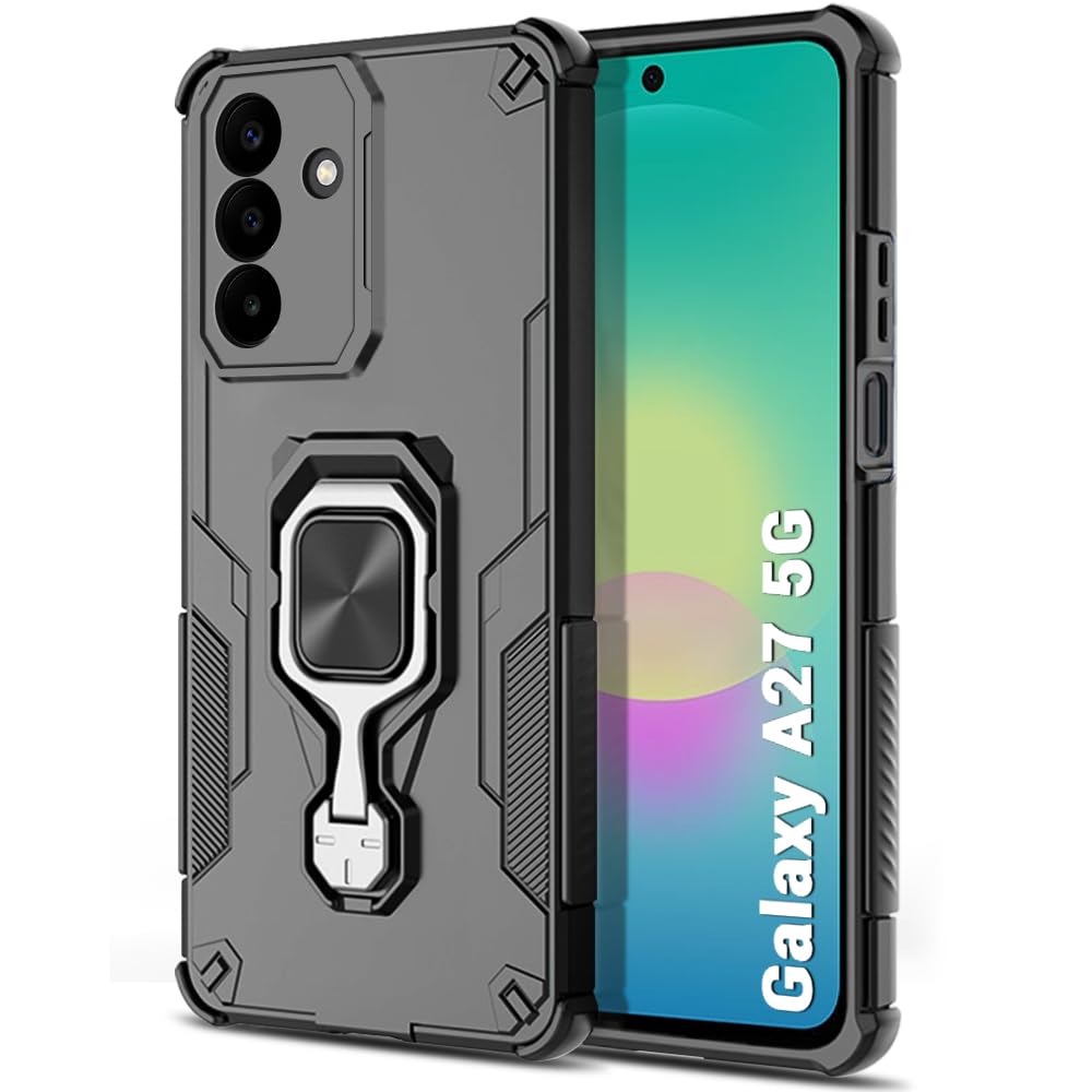 TheGiftKart Tough Armor Bumper Back Case Cover for Motorola Moto Signature 5G | Ring Holder & Kickstand in-Built | 360 Degree Protection Back Case Cover for Motorola Signature 5G (PC & TPU, Black) — Amazon image 25