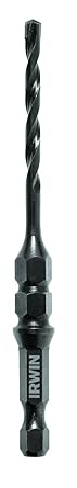 IRWIN Tools 1870565 Impact Performance Series Concrete Screw Installation 5/32-Inch X 4-Inch Drill Bit for 3/16-Inch Screws